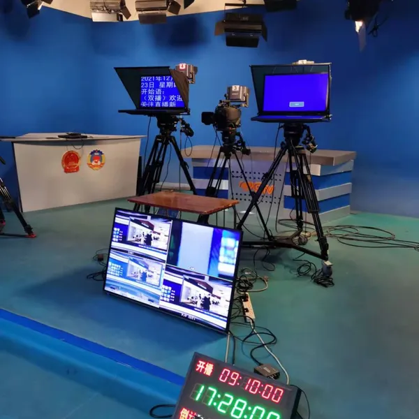 17/20/22/24/27/32 Inch Broadcasting Studio Prompter Teleprompter for Recording photo-3