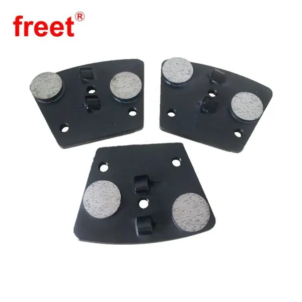 Trapezoid Metal Bond Diamond Grinding Plates Grinding Discs for Stone Concrete Floor photo-2