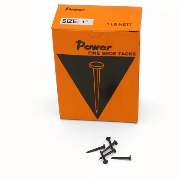 POWER Shoe Tacks Supplier - Zinc Plated Anti-Rust Nails for Leather Shoes photo-2