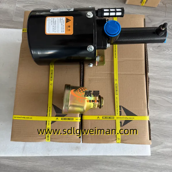 SDLG Original 4120009227 Booster Pump Brake Pump Air Cylinder for L956f L953 Wheel Loader photo-2