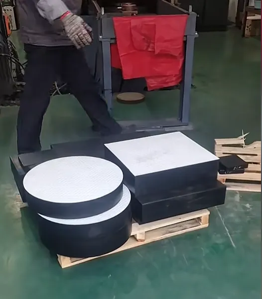 Elastomeric Bridge Bearing, 500kN Capacity, 30mm Deflection, Zinc-Plated Steel Plates