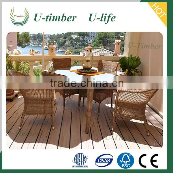 Modular Wood Composite Decking Cheap Pvc Decking photo-2