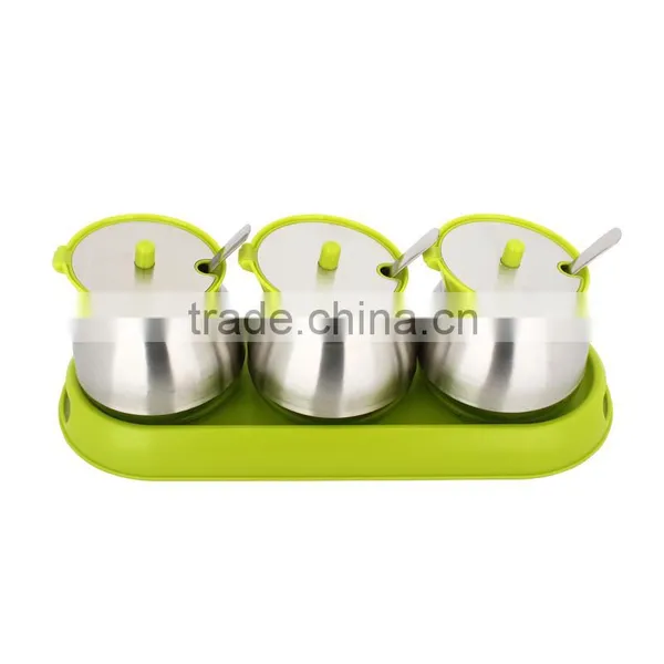 High Quality Stainless Steel Plastic Spice Bottle Spice Container photo-2
