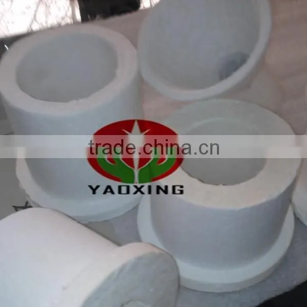 Aluminium Water Plug Head Ceramic Fiber Shape Vacuum Formed Ceramic Shapes Ceramic Fiber Gasket photo-6