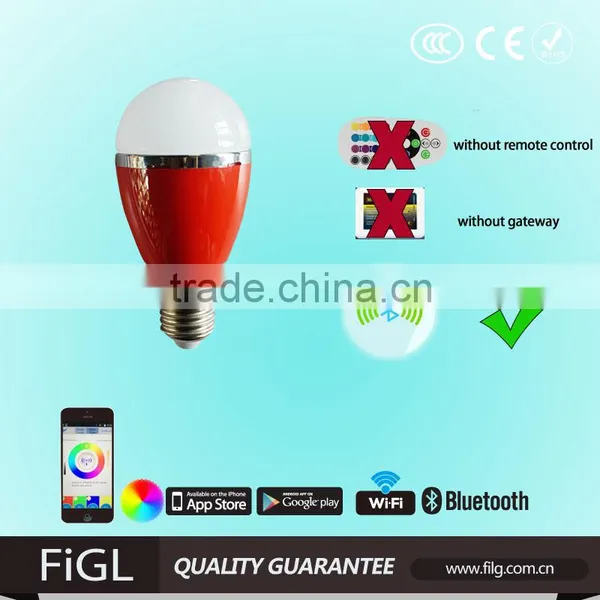 Smart LED Bulb 7.5W, Multicolor RGBW Bulb,and With Bluetooth WiFi photo-4