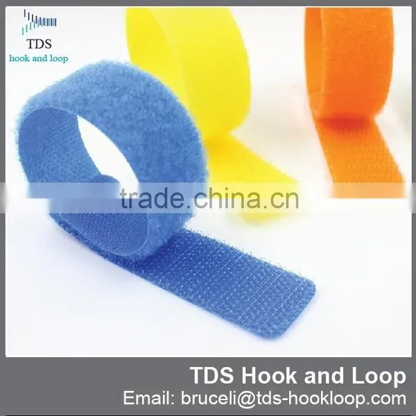 Custom Logo Colorful Hook and Loop Cable Tie photo-3