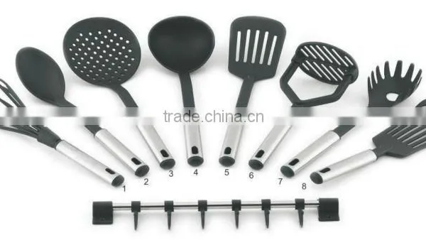 2015 New Products 8PCS Nylon Utensil Series Kitchen Tool Set