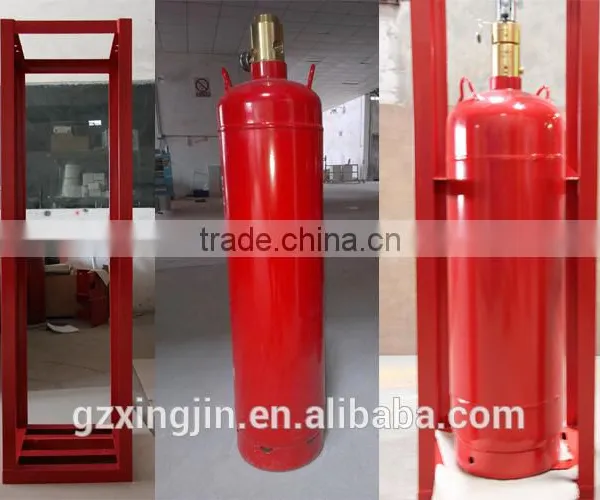 Piping Fm200 Fire Extinguishing System For One Zone