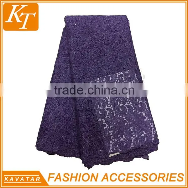 Kavatar Brand Luxury Guipure Lace Fabric photo-2