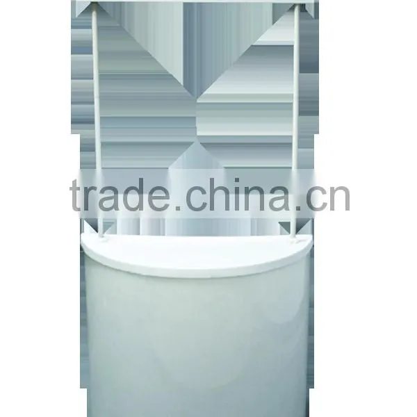 advertising plastic promotion counter with ABS and pp