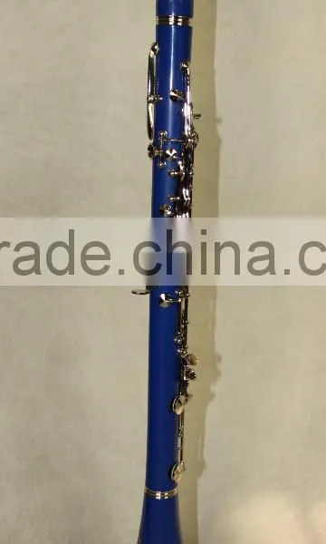 High Grade ABS Plastic Yellow Clarinet, Bb Clarinet, 17 Key Sopran Type, With Case photo-4