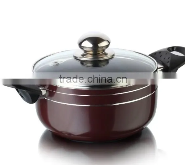 Kitchen Utensils Nonstick Heat Resistance Oval Casserole With Glass Lid