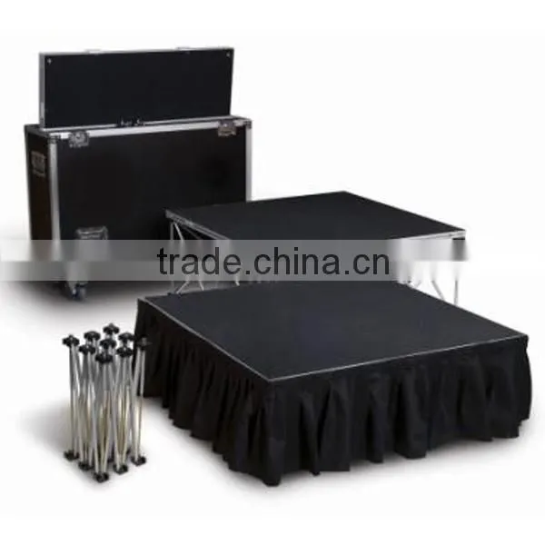 Portable Stage Rental Outdoor Stage , Aluminum Stage