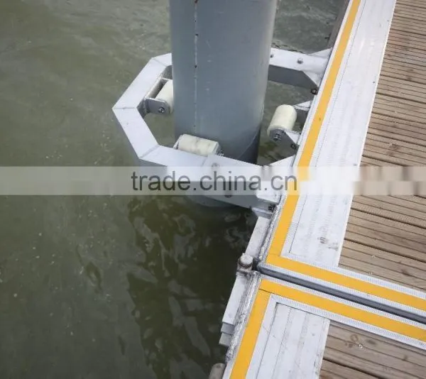 Floating Dock Used Pile Guides Device photo-3
