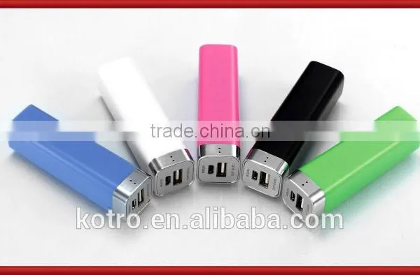 Promotional Gift 2600mAh Lipstick Mini Power Bank photo-2