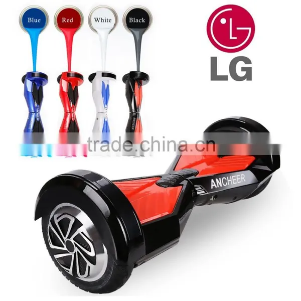 Hot 8 Inch Bluetooth 2 Wheel Scooter Self Balancing Scooter With LG Battery Ancheer US Plug AM002555