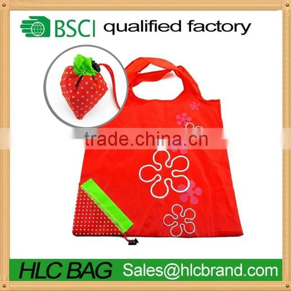 Strawberry Shopping Bag Foldable Polyester Reusable Bag HL-PB005 photo-3