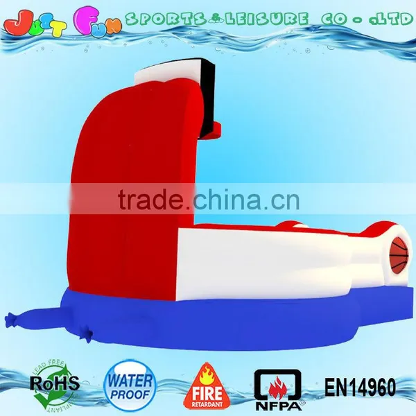 Inflatable Trampoline Basketball Hoop, Inflatable Slam Dunk Basketball Game Supplier's Choice photo-5