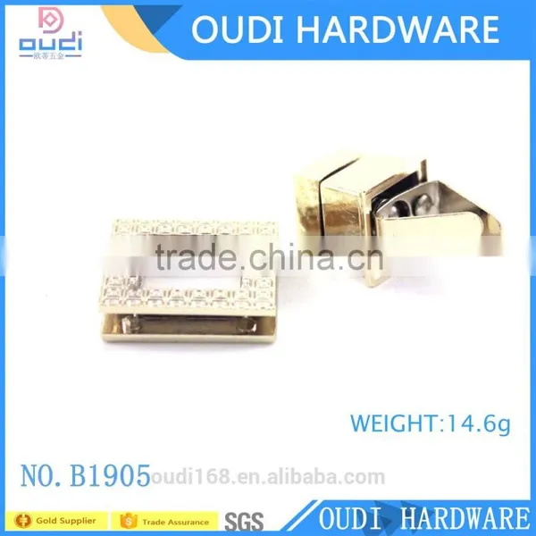 Beautiful Turn Twist Bag Lock Rectangle Cute Bag Combination Locks photo-4