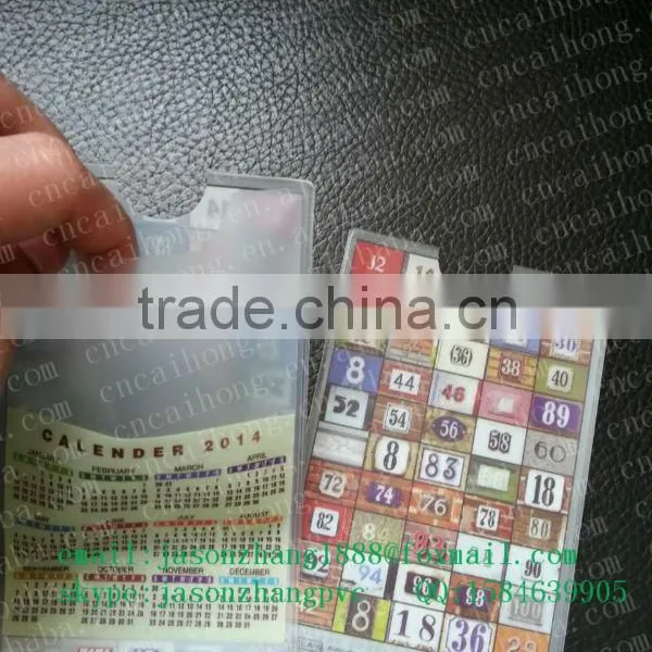 Pvc Lottery Ticket Holder