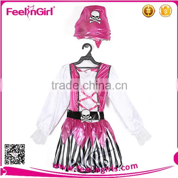 Newest Pink Dance Girls Pirate Costumes Wholesale From China photo-3