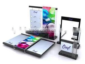 Popular Custom Design! Countertop Acrylic Wooden Cosmetic Display Stand With Experienced Factory Made photo-2