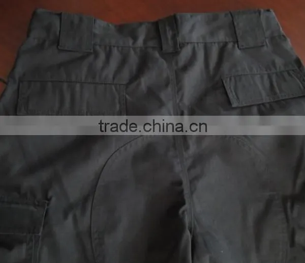 Black Ripstop Fabric Military Uniform photo-5