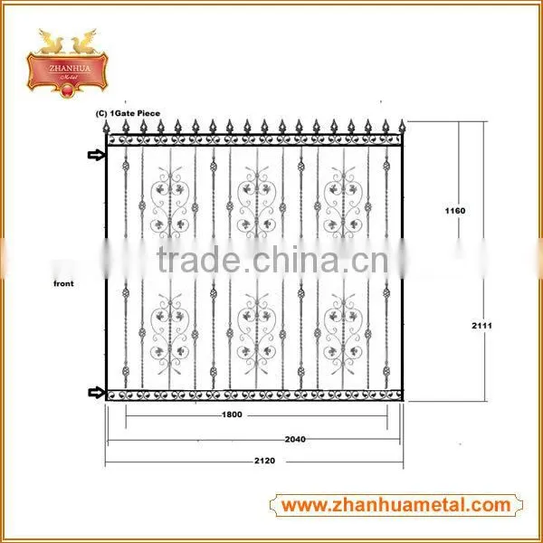 Gate Part/spear Top/ Wrought Iron for Fence