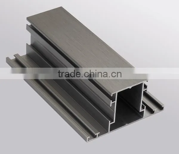 Aluminum Extruded Profiles (Bronze Brush)