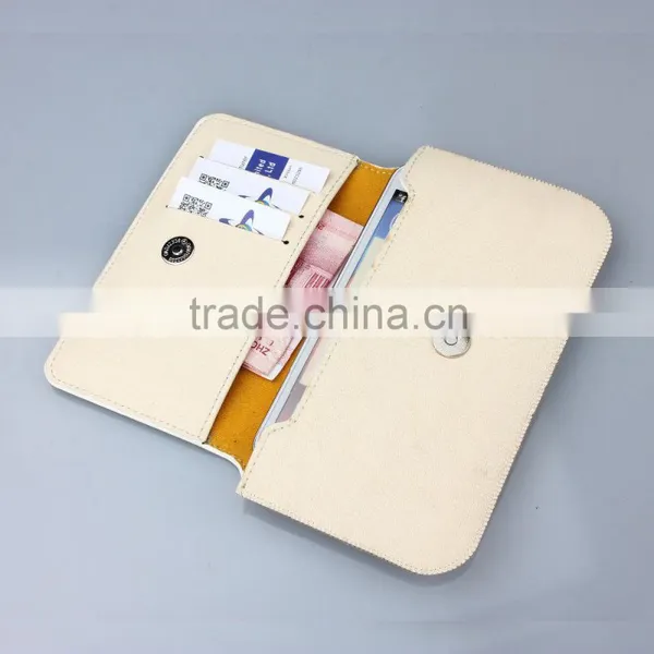 DIY Design High Quality PU Mobile Phone Pocket photo-2