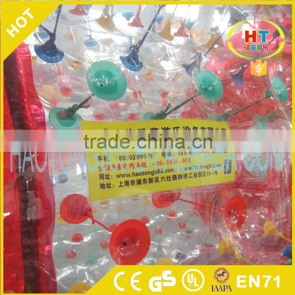 TPU 1.0mm Cheap Inflatable Water Roller Ball Price/human Hamster Ball for Kids photo-5