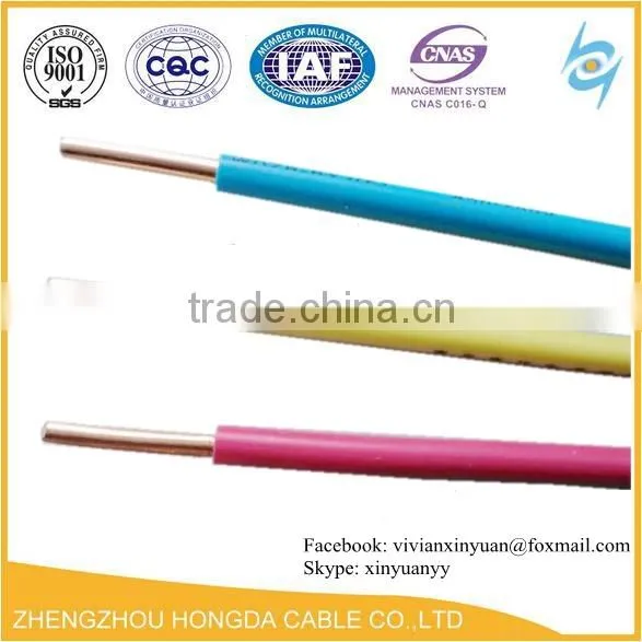 Different Types of AWG 6 8 10 12 14 16 Household Building PVC Electrical Housing Copper Wires photo-2
