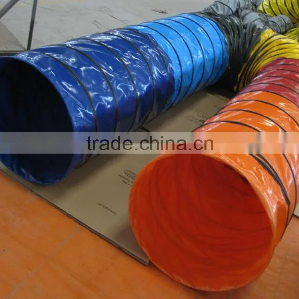 Colorful 24inch Rainbow PVC Coated Dog Agility Tunnels photo-3