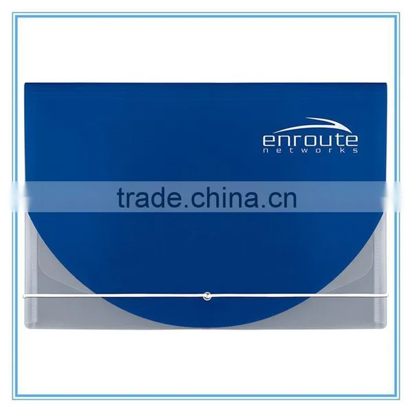 High Quality Customized Plastic File Folder With String photo-5