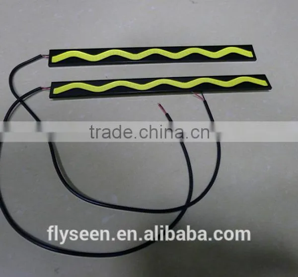 Factory Wholesale Flexible Cob Led Drl/ Car Daytime Running Light photo-3