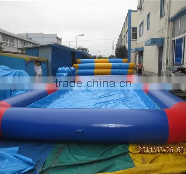Low Price Floating Inflatable Boat Swimming Pool for Sale photo-2