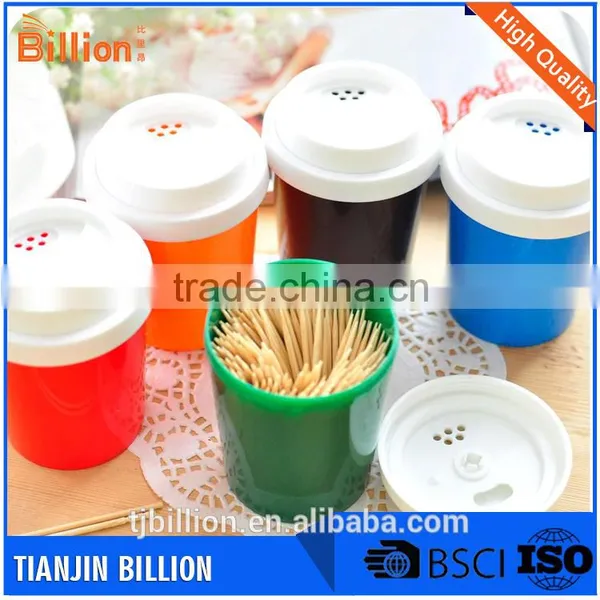 Hot sale eco-friendly healthy and natural kitchen wood or bamboo color toothpick