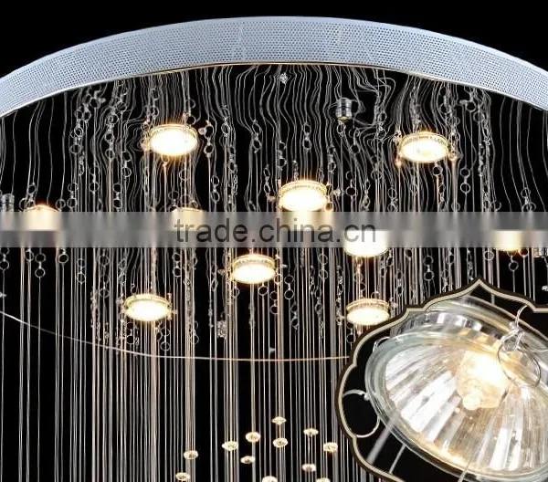 Modern Acrylic Crystal Diamond Chandelier Lustre Boul Diamant 92034 photo-4