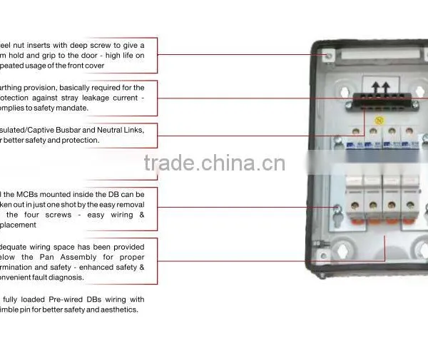 Power Distribution Board/Electrical Box/electrical Enclosure