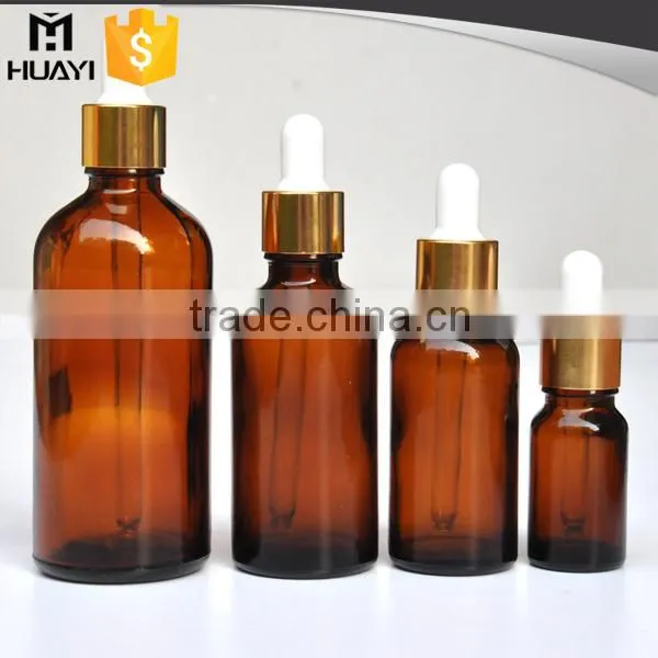 Wholesale 30ml 50ml Amber Glass Dropper Bottle,different Design Essential Oil Glass Dropper Bottle Pipette photo-2