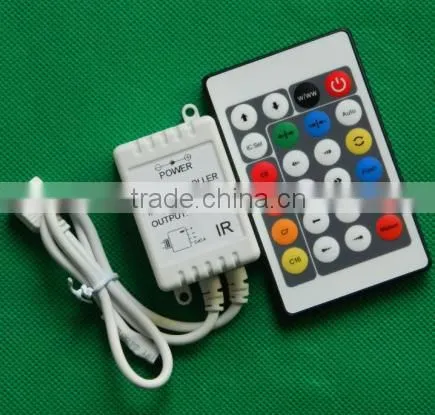 Support WS2811, LPD6803 Dream- Color 24 Keys IR LED Controller