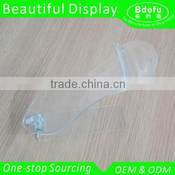 Transparent Acrylic Shoes Display Rack/Stand