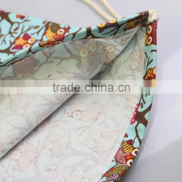 2016 Fashion Draw String Cotton Bag Gift Bag photo-2