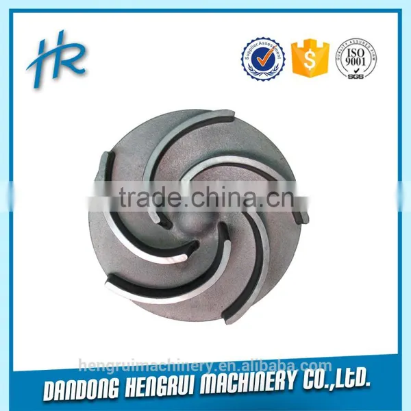 High quality precision turbo compressor impeller, qualified machining pump compressor impeller