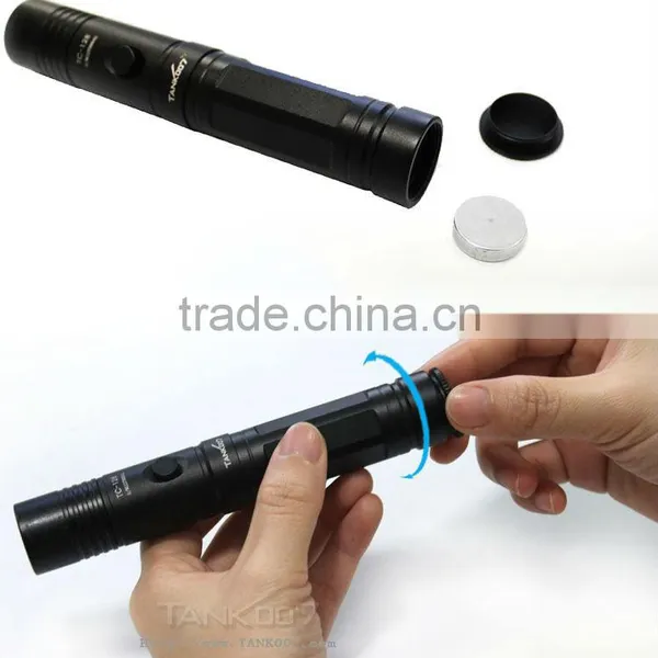 Waterproof 300 Lumens Zoomable CRE XP-G R5 LED Flashlight Torch 2*16340O or 1*18650 Battery With Charger photo-3