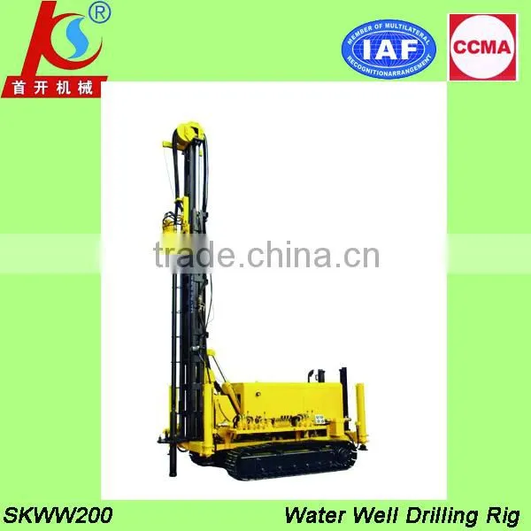 SKWW200 Crawler Water Well Drilling Rig photo-4
