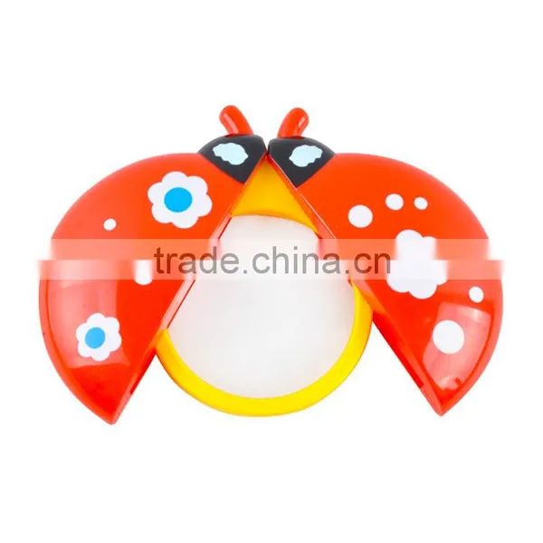 Outdoor Scientific Magnifing Glass Plastic Mini Kids Magnifier photo-2