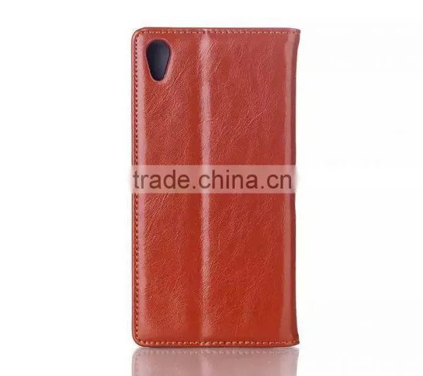 Automatic Closing Leather Cover for Sony Xperia Z2 photo-3