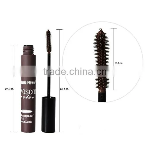 Factory Price Wholesale Colorful Mascara for Makeup, Waterproof Colorized Makeup Mascara photo-2