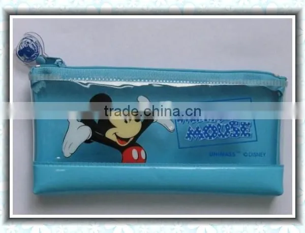 PVC Pen Bag, A5 Soft PVC Pouches With Zipper